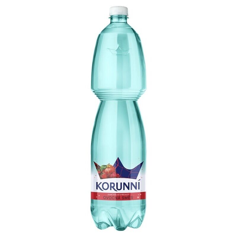 Korunní Ovocná směs jemně perlivá 1,5 l 